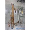 Image 1 : **Misc Gardening Tools - Tree Pruners, Forks, Hand Cultivators