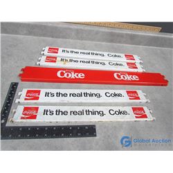 Coca-Cola Metal Shelf Racks