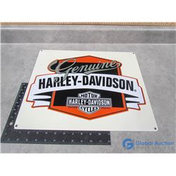 Harley Davidson Repro Tin Sign