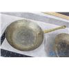 Image 2 : (2) Copper/Brass Frying Pans