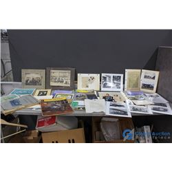 Assorted Vintage Papers & Pictures