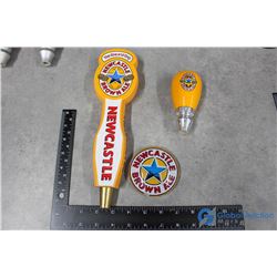New Castle Beer Taps & Tap Button