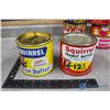 Image 2 : (6) Peanut Tins - Squirrel, Planters, York, COOP