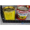 Image 3 : (6) Peanut Tins - Squirrel, Planters, York, COOP