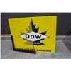 Image 1 : Dow Chemical Flanged Double Sided Metal Sign