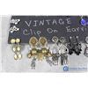 Image 3 : Vintage Clip On Earrings - BID PRICE x2