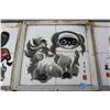 Image 3 : (6) Assorted Framed Tile Art Decor