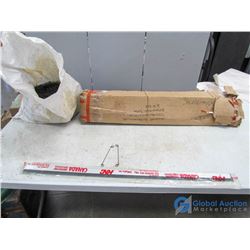 Sack of Rebar Ties & 36" Door Sweeps