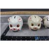 Image 2 : (4) Ceramic Piggy Banks