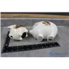 Image 8 : (4) Ceramic Piggy Banks