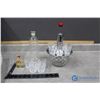Image 1 : Mid Century Bar Set w/Liquor Dispenser & Related