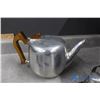 Image 4 : Made in England Silver Tea Set, & Salt & Pepper Shaker Set