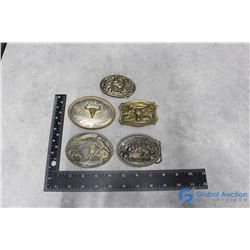 (5) Buckles - Rodeo Themed