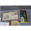 Image 8 : Assorted Vintage Papers, Coins, & Lock w/Key