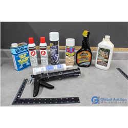 Household & Car Items - Butane, Armorall, Linseed Oil