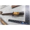 Image 2 : Vintage Bayonet, Hammer, Brush & Assorted Tools