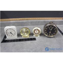 (4) Vintage Clocks