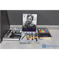 (3) Beatles Books & (1) John Lennon Book