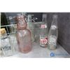 Image 4 : Vintage Glass Bottles in Metal Carrier