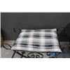 Image 3 : **Wrought Iron Style Padded Entryway Bench