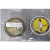 Image 5 : Saskatchewan Themed Pinback Buttons, Dwight Eisenhower Proof, BC Tokens