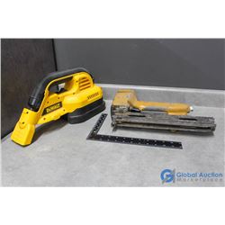 DeWalt Vac (No Battery) & Bostitch Nailer
