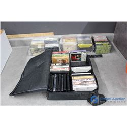 Cassette Tape Collection & Case