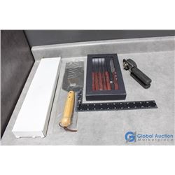 New Kitchen Knife Set & BBQ Spatula