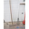 Image 2 : Gardening Hand Tools - Rakes, Edger, Post Hole Digger