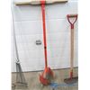 Image 3 : Gardening Hand Tools - Rakes, Edger, Post Hole Digger