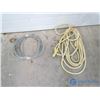 Image 1 : Approx 100' of Braided Cable w/ Hooks & Tow Rope