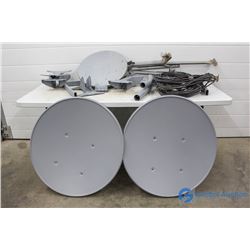 **Satellite Dishes, Mounting Hardware, Tripod, & Cabling