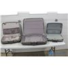 Image 1 : **(3) Hard Cover Suitcases