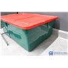 Image 3 : Holiday Storage Plastic Bin