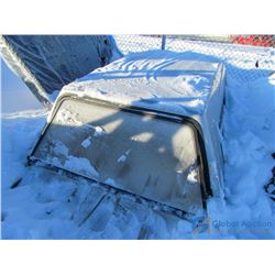 Silver Fibreglass Truck Cap - 8' Bed