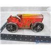 Image 5 : Vintage Tin Wind-Up Toy Tractor