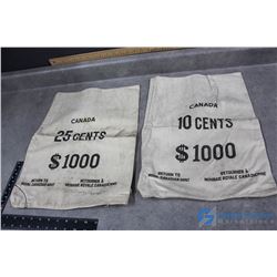 (2) Canada 25 Cent Bags