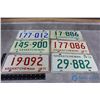 Image 1 : (6) 1970's Sask License Plates