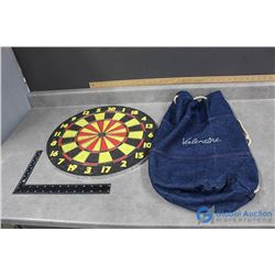 Dart/Baseball Board & Denim Bag