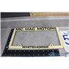 Image 2 : (3) BC License Plates & Frame
