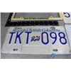 Image 3 : (3) BC License Plates & Frame