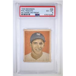 1949 BOWMAN PHIL RIZZUTO #98 BASEBALL CARD