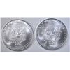 Image 2 : 2-BU 2009  AMERICAN SILVER EAGLES