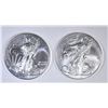 Image 1 : 2-BU 2013   AMERICAN SILVER EAGLES