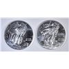 Image 1 : 2-BU 2016 AMERICAN SILVER EAGLES