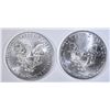 Image 2 : 2-BU 2017   AMERICAN SILVER EAGLES