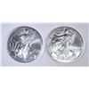 Image 1 : 2-GEM BU 2020 AMERICAN SILVER EAGLES