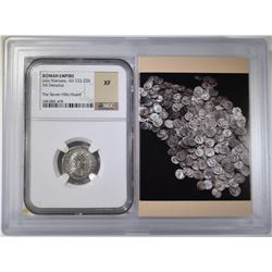 AD 222-235  JULIA MAMAEA  NGC XF
