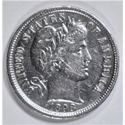 1898 BARBER DIME  AU