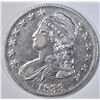 Image 1 : 1833 BUST HALF DOLLAR  AU